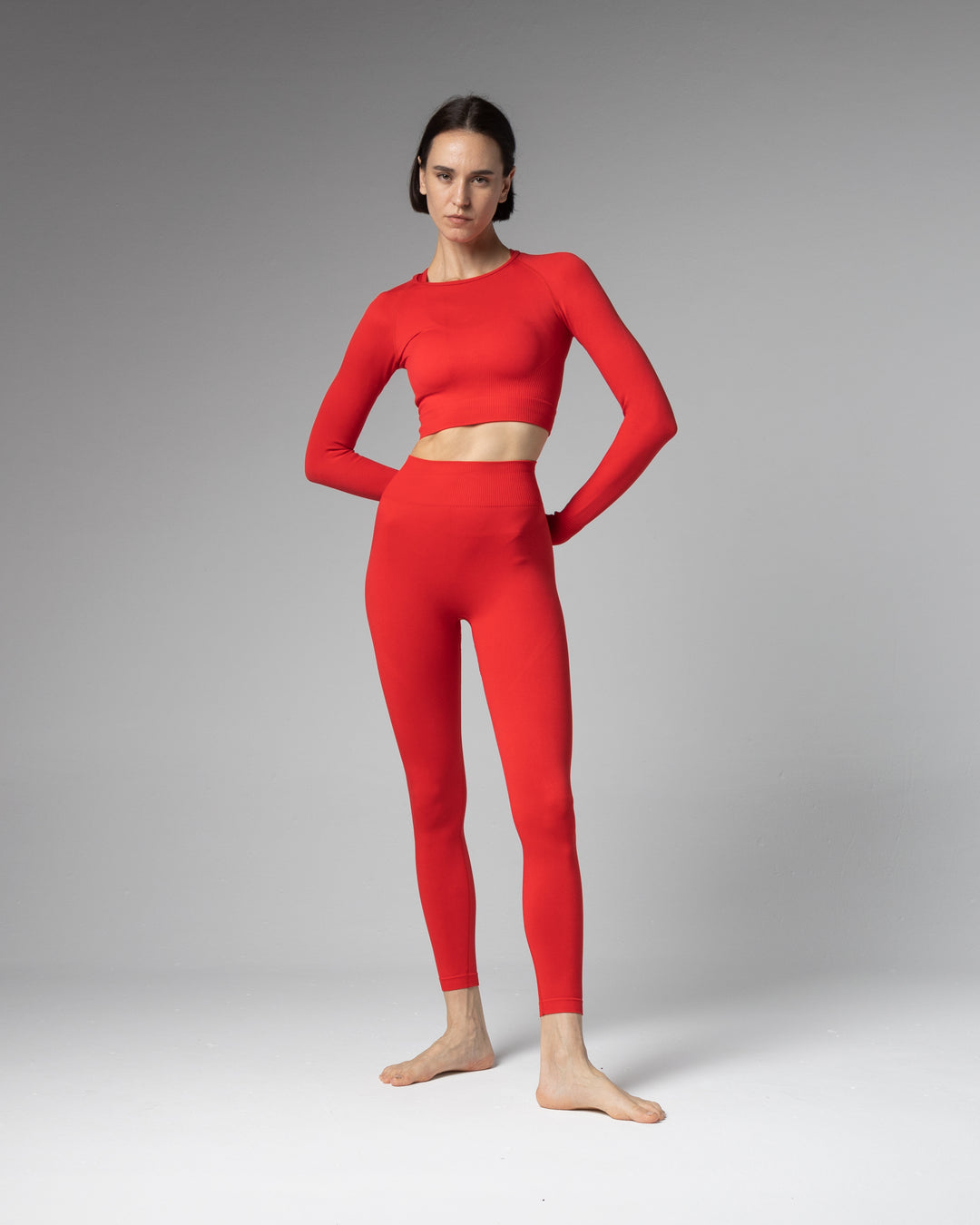 Seamless 0.2 Leggings (Red)
