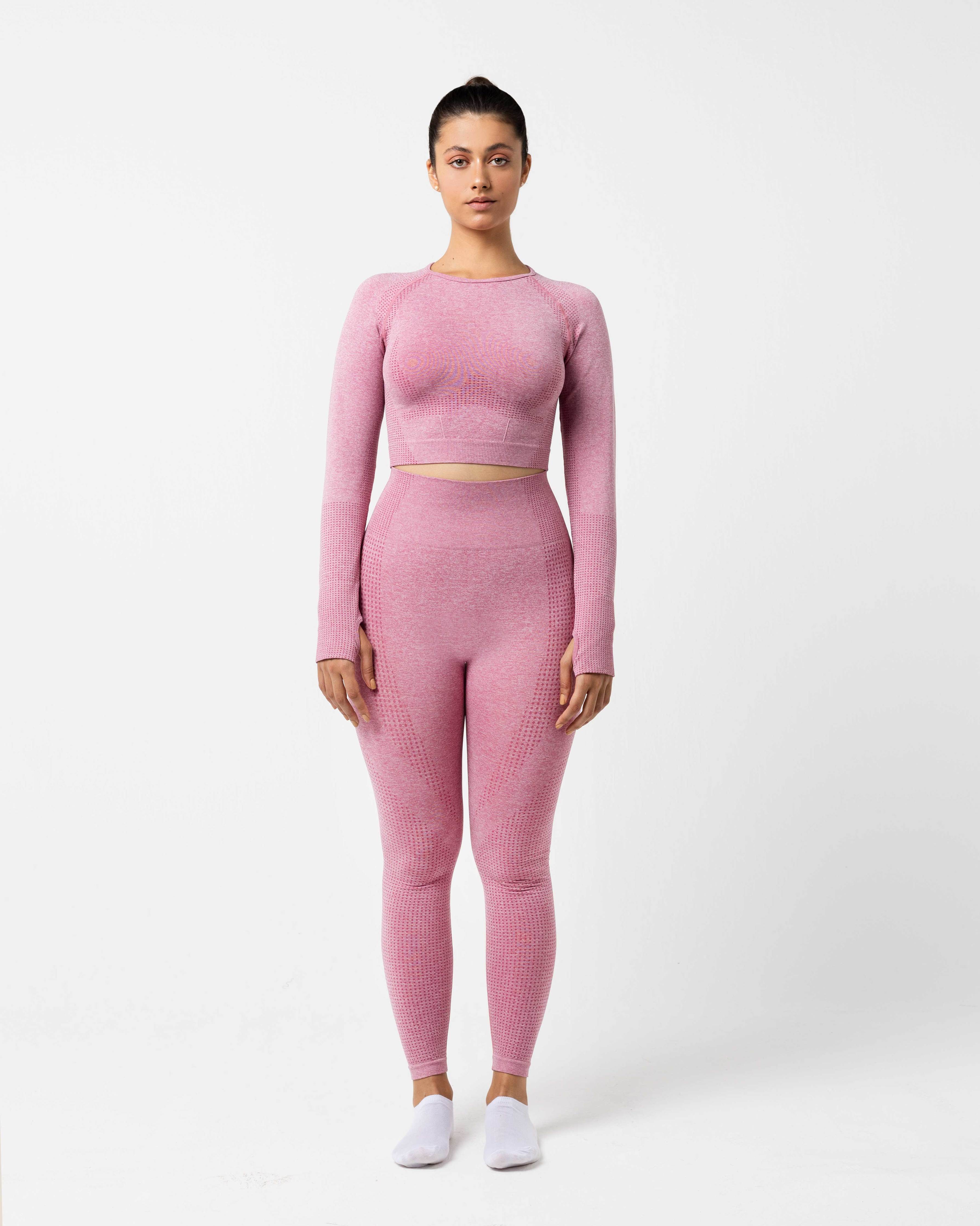Seamless 0.1 Leggings (Pink) – qabs